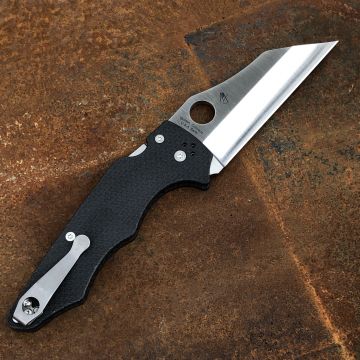 Spyderco Sprint Yojumbo Carbon Fiber Scales S90V Blade Titanium Deep Carry Clip