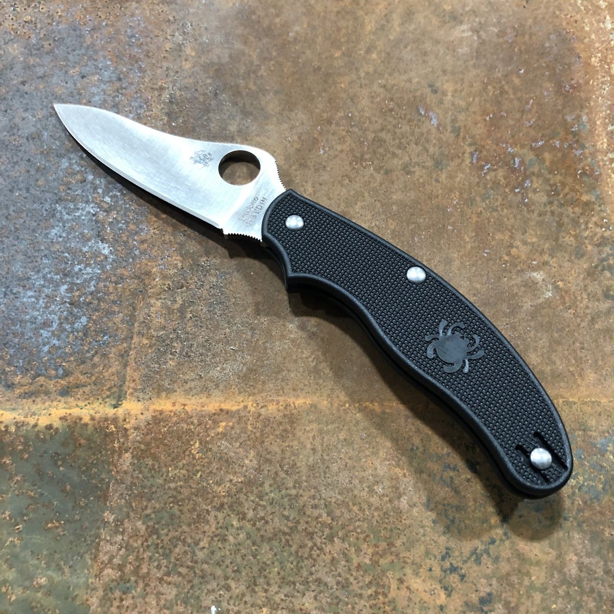 SPYDERCO Funayuki Kitchen Knife K16PBK CTS BD1N Steel Black Polypropylene  Pocket Knives 