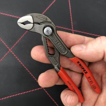 Knipex 87-01-125 5" Cobra Pliers - Plastic Grip