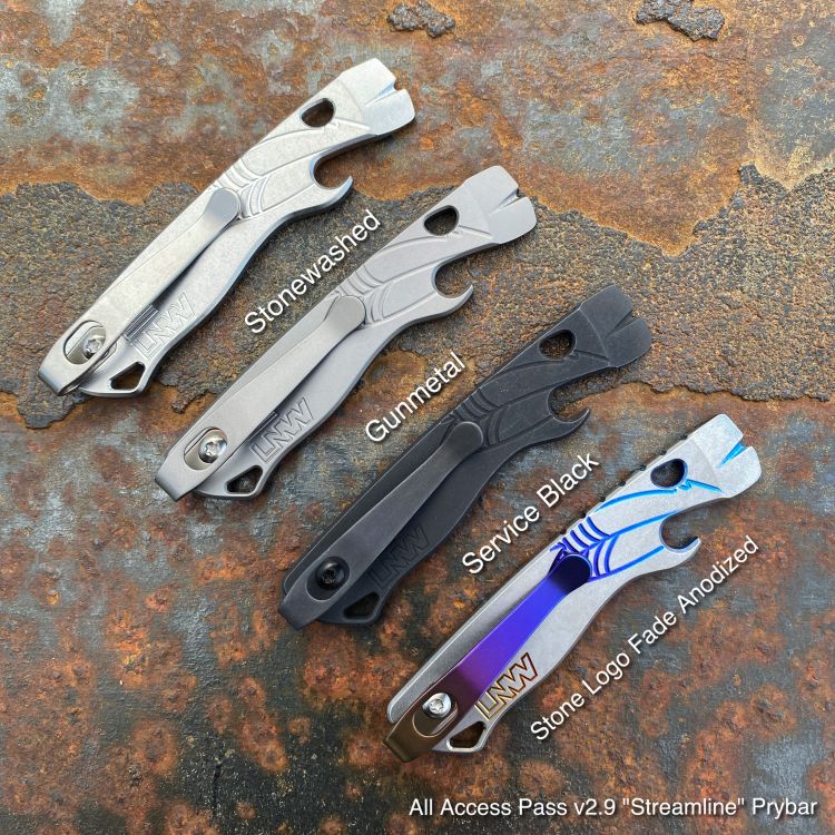 Titanium Pocket Prybars