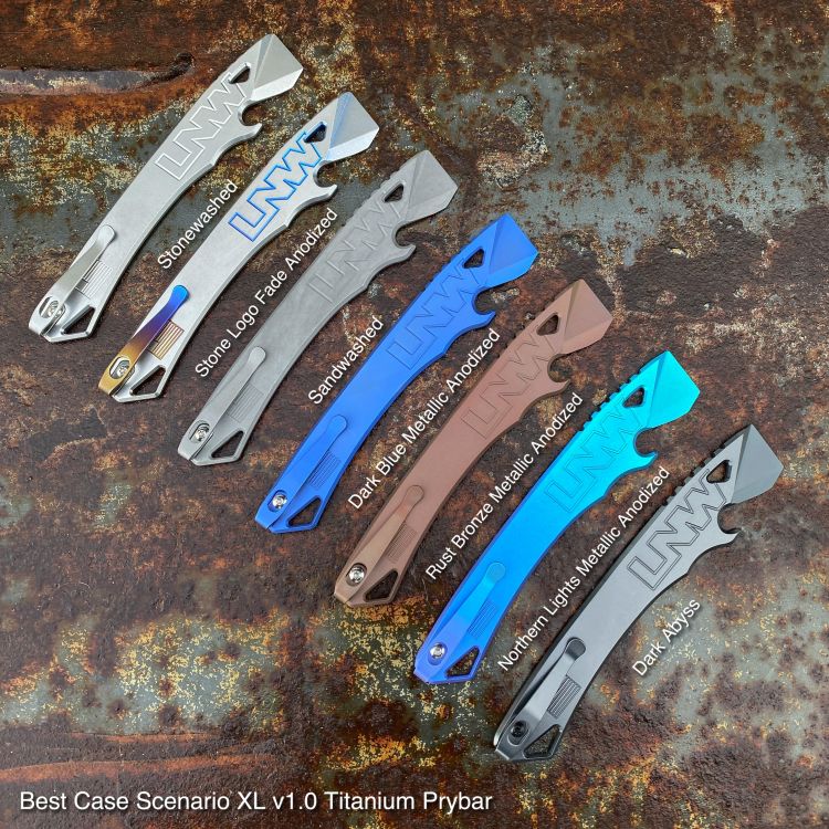 Titanium Pocket Prybars