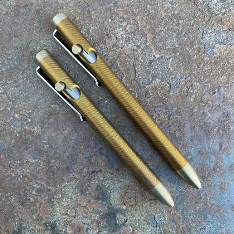 Tactile Turn Titanium Bolt Action Pen - Two Tone Bronze