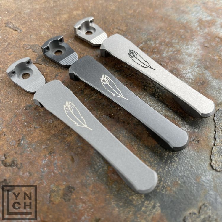 Chris Reeve Model 1 Modular V3 Flat Top Machined Clip